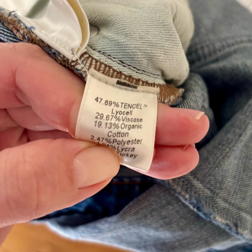 Reformation Size 6 Denim Jenny Jumpsuit - Picture 8 of 8